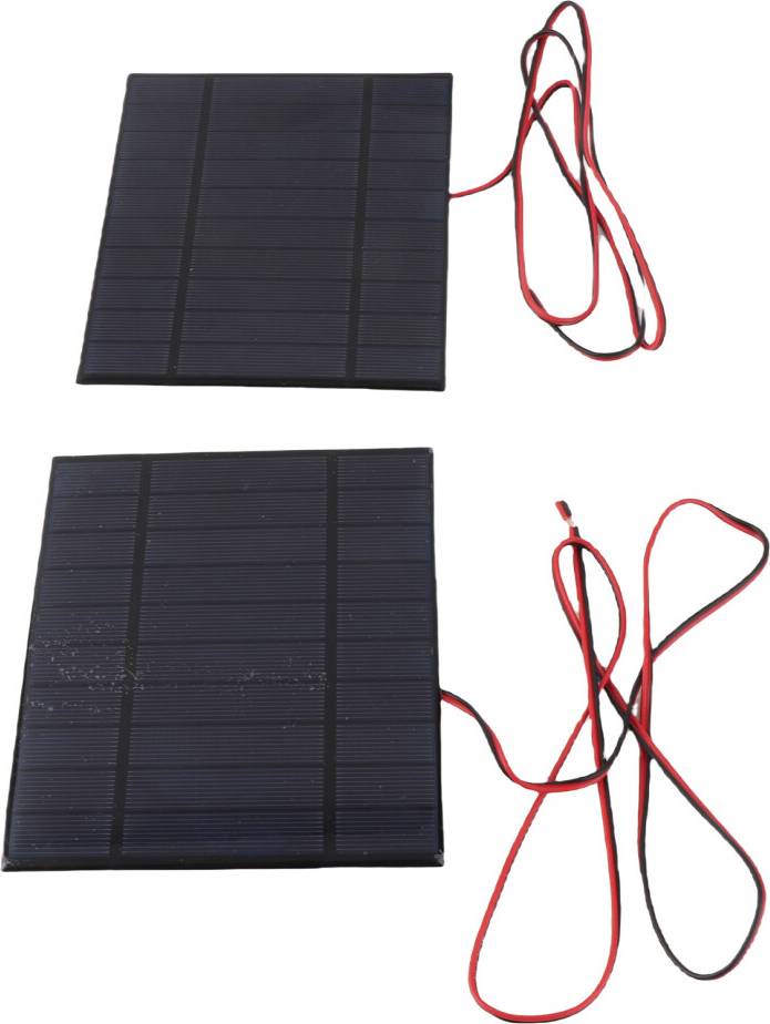 2pcs DC5V 500mA Solar Panel Cell Power Module