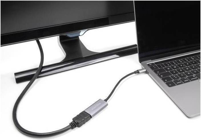 DeLock Videoadapter 15 cm 24 Pin USB-C