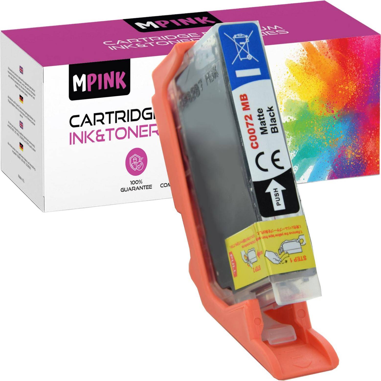 Compatible Canon PGI-72MBK Matte