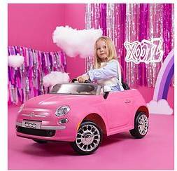 Fiat 500 Ride-On Pink