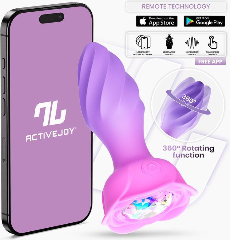 Moxy Butt Plug 360 Rotation App