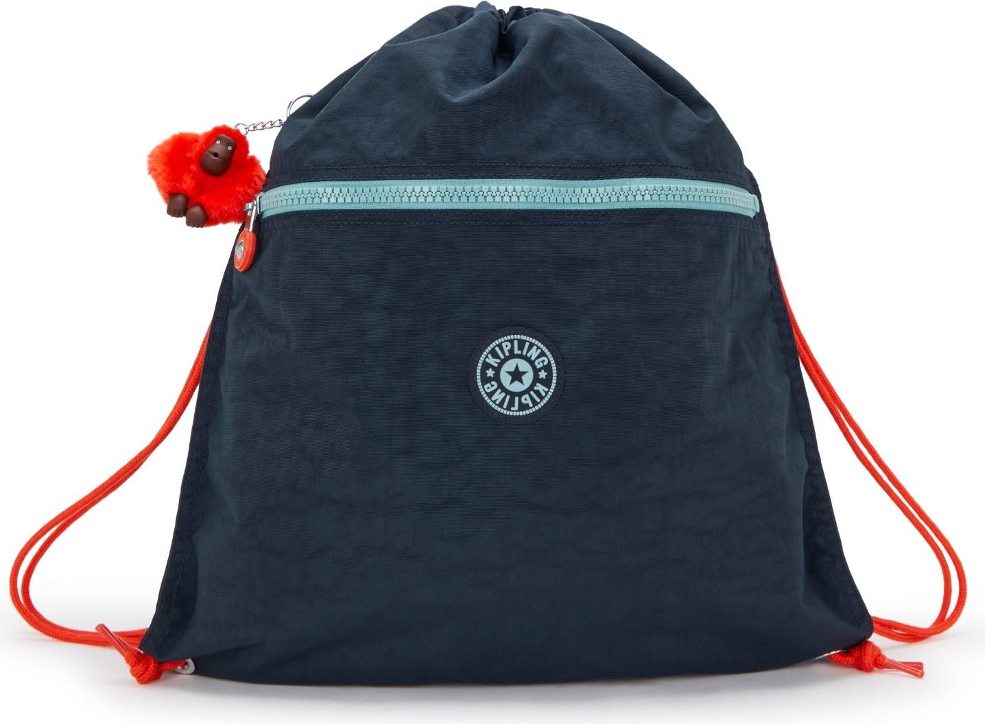 Kipling Supertaboo Medium Drawstring Bag - Cosmo Blue C