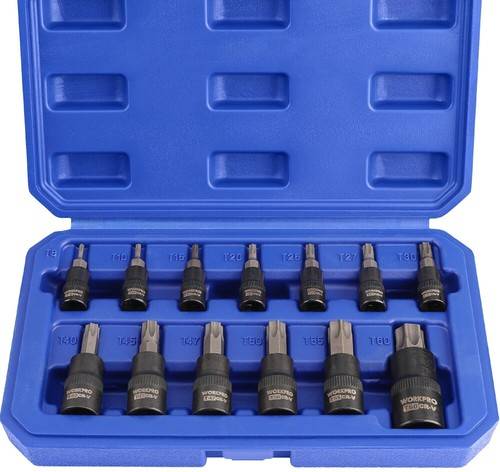 WORKPRO 13pc Torx Set Socket Bit