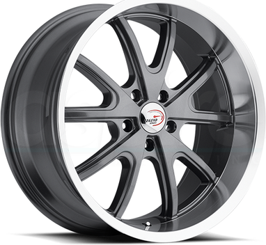 Vision 143 Torque Gunmetal Wheels Rims Set