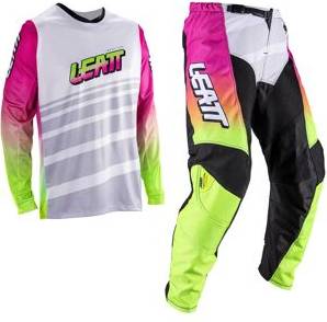 LEATT V26 Retro Crosskläder - Rosa Herr