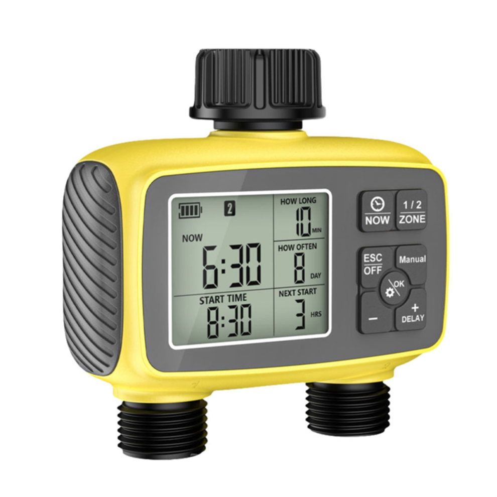 Jehiatek Intelligent Dual-Zone Water Timer Control