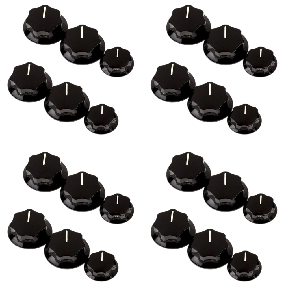 6Pcs Volume Audio Control Knobs