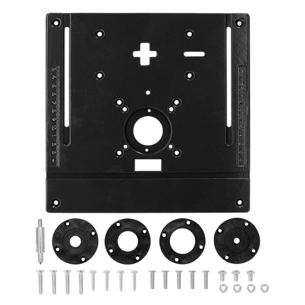 Saudism Router Table Insert Plate