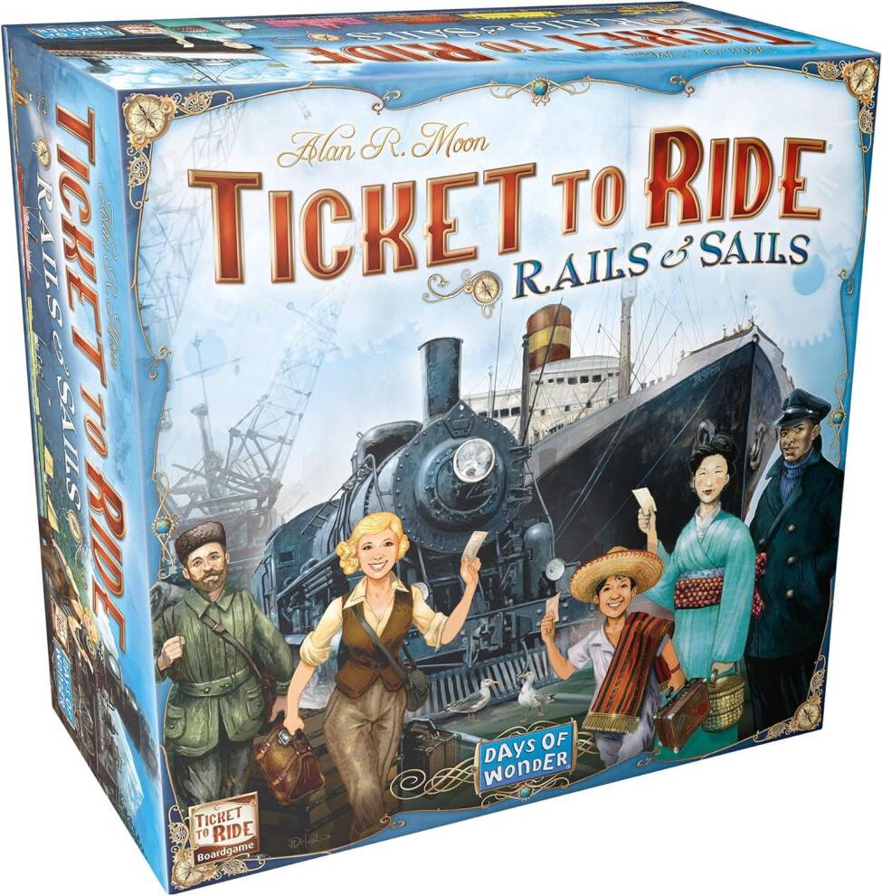 Ticket to ride Days of Wonder Ticket to Ride Rails and Sails