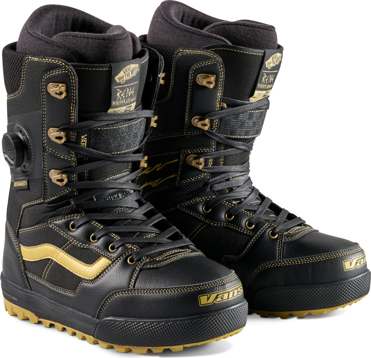 Vans X Rene Rinnekangas Invado Pro Snowboard Gold