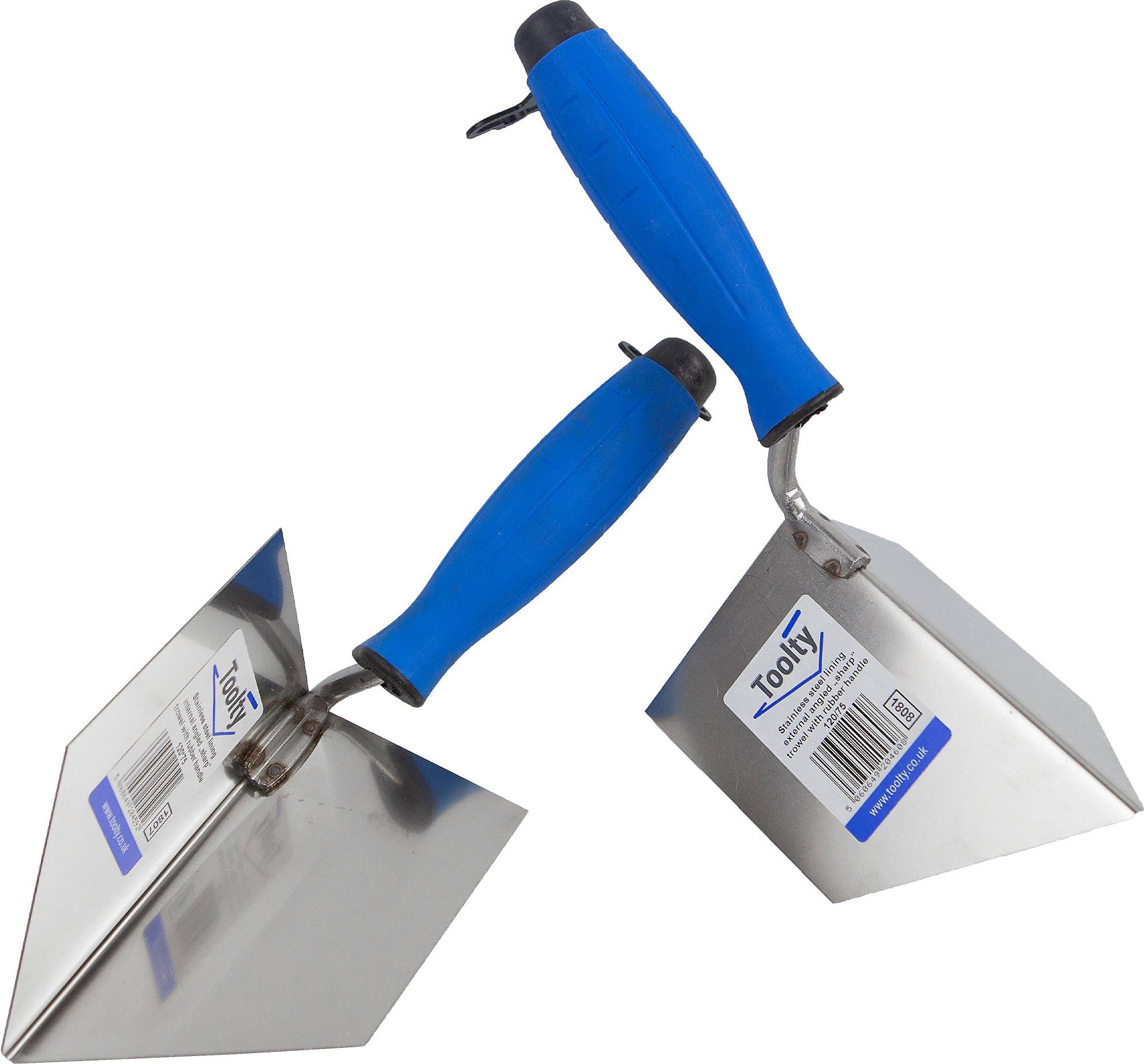 Toolty Corner Lining Angled Sharp Set 2PCS Trowel
