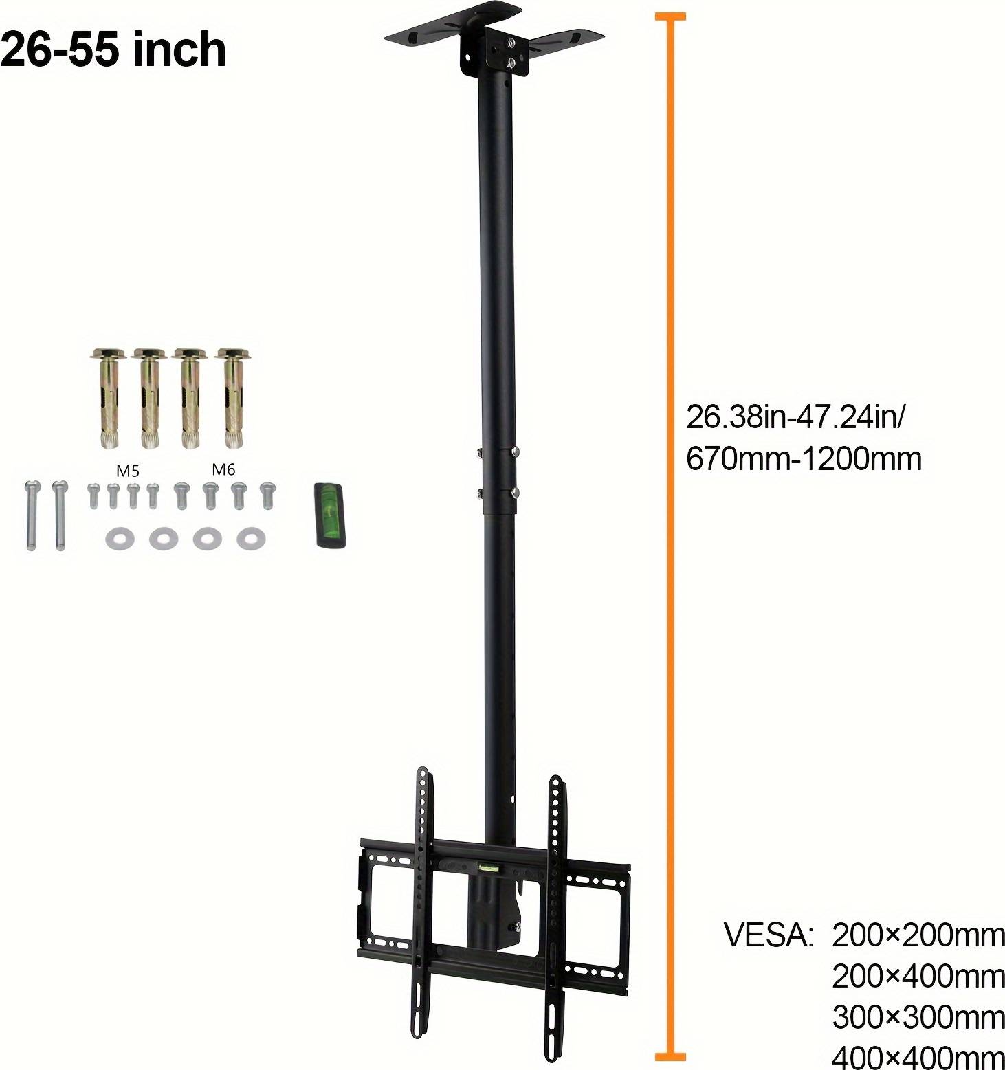 Tv bracket Temu Tv Ceiling Mount Adjustable Bracket