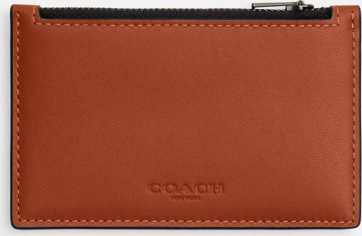 Zip card case Coach Outlet Zip Card Case - Multi