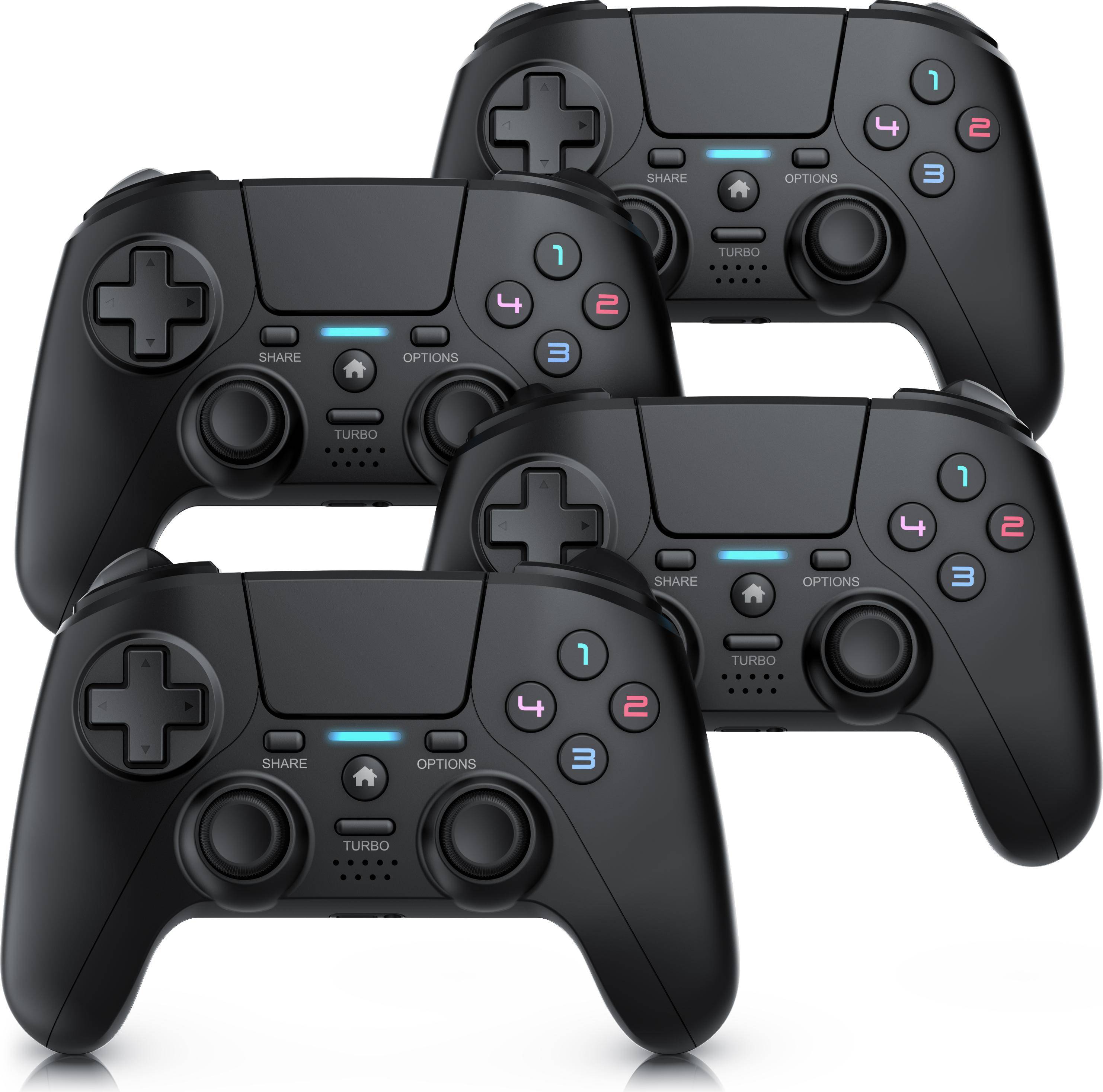 Ps4 controller pc CSL Controller 4x Gamepad Wireless PS4 PC Set