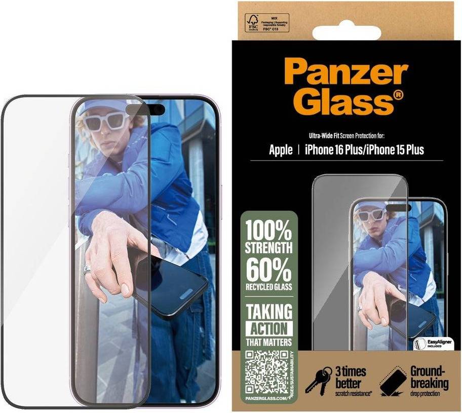 Screen Protection iPhone 16 Plus 15 Plus