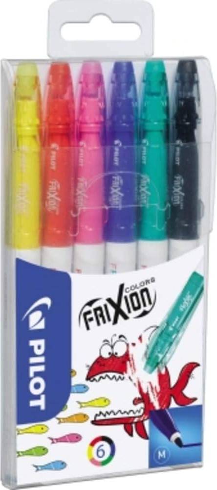 Pilot Frixion Color 6pack
