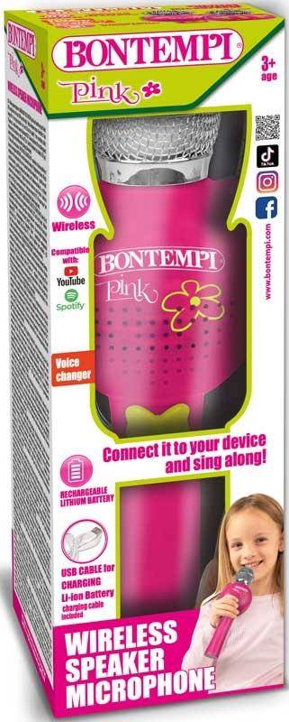 Wireless Speaker Microphone Pink