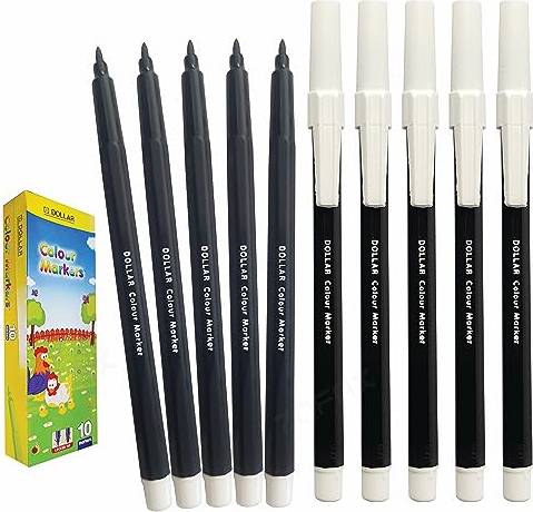 ColorMax Felt Tips Colouring Pens Pack 10