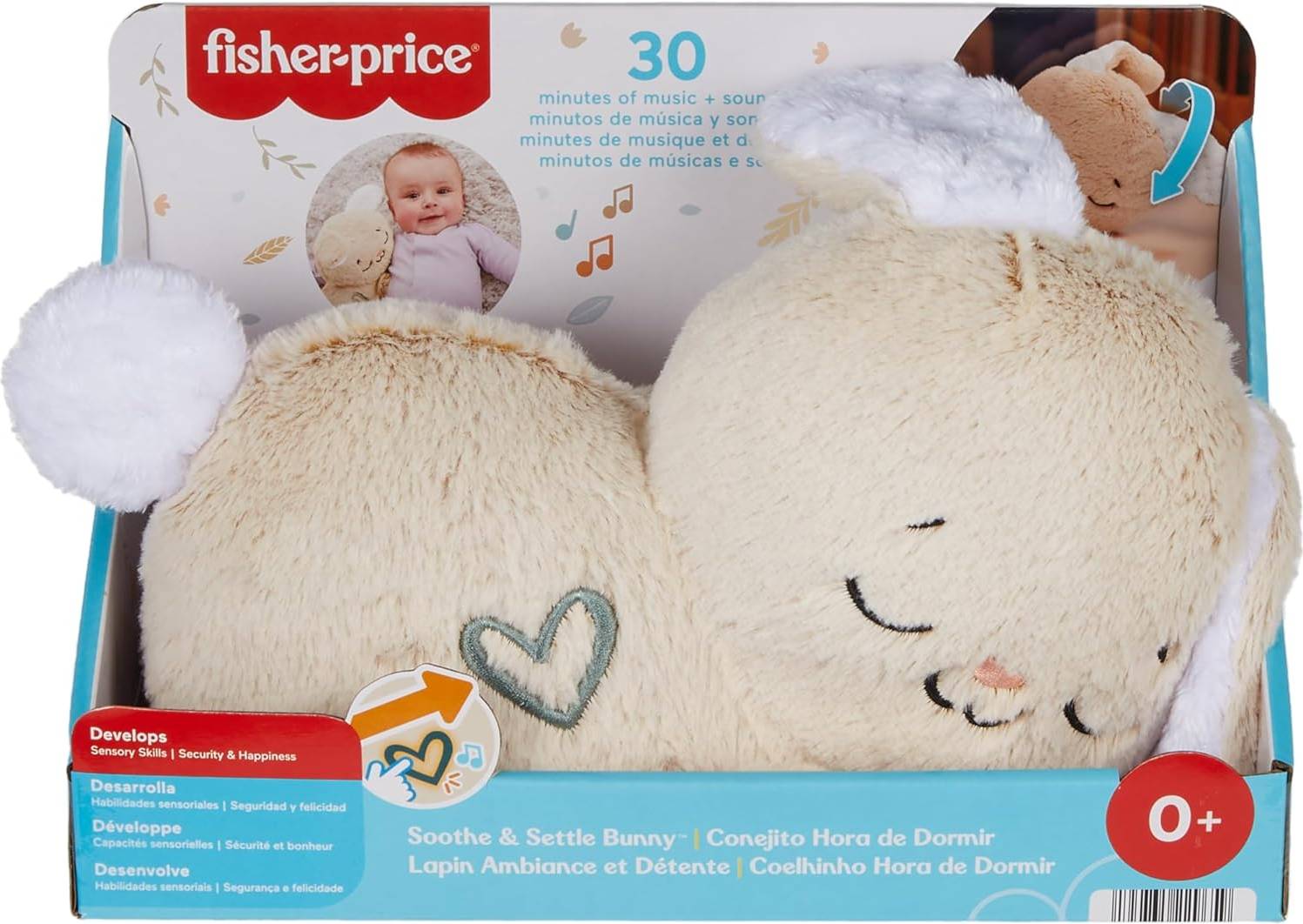 Mattel Soft Toy With Sounds Rabbit Plastic