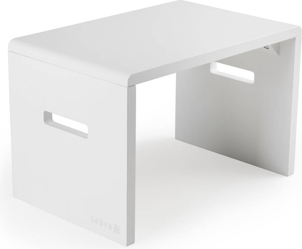Sebra Step Stool Classic White