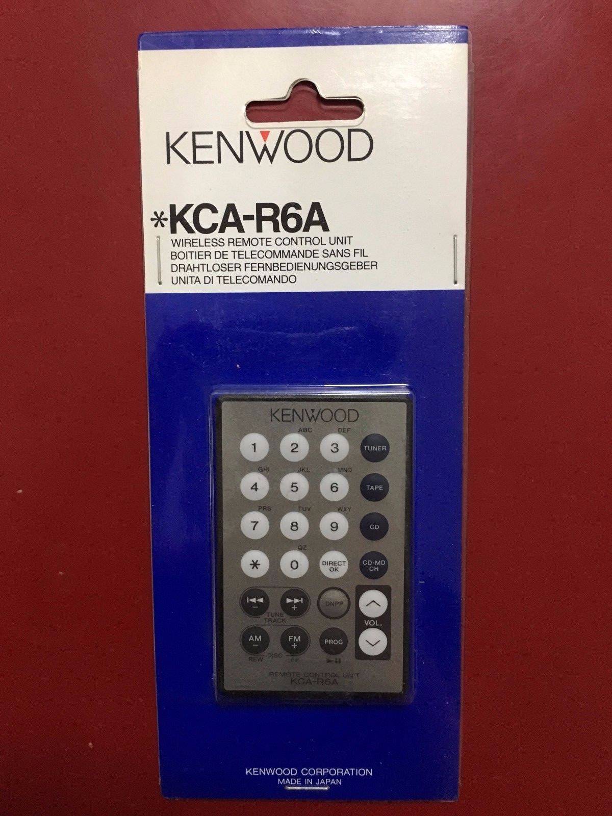 Kenwood KCA-R6A Wireless Remote Control