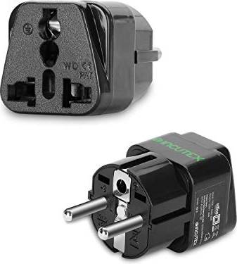 Cutex Incutex 2 Universal Reseadapter Svart