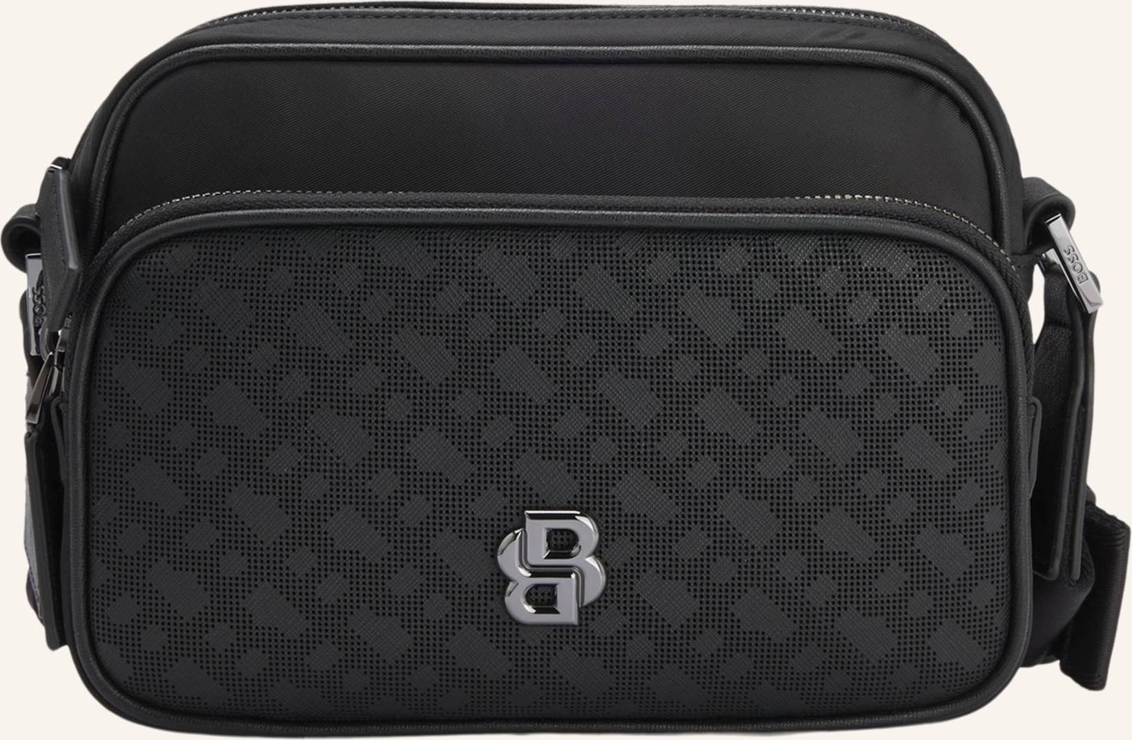 BOSS Crossbody Bag With Monogram Pattern
