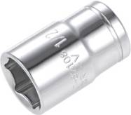 Uxcell 3/8 Inch 1/2 Inch 6-Point Shallow Tool Socket Bit