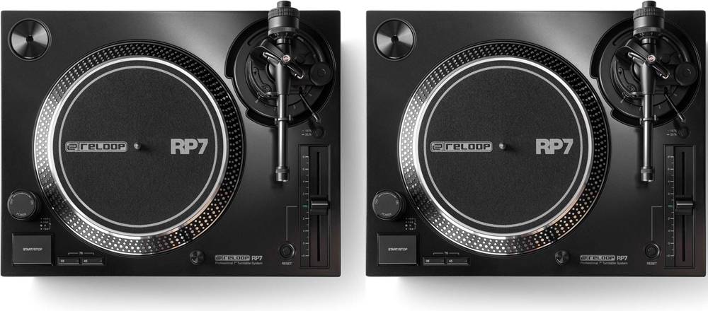 Reloop RP7 Professional 7 Inch DJ Turntable Pair