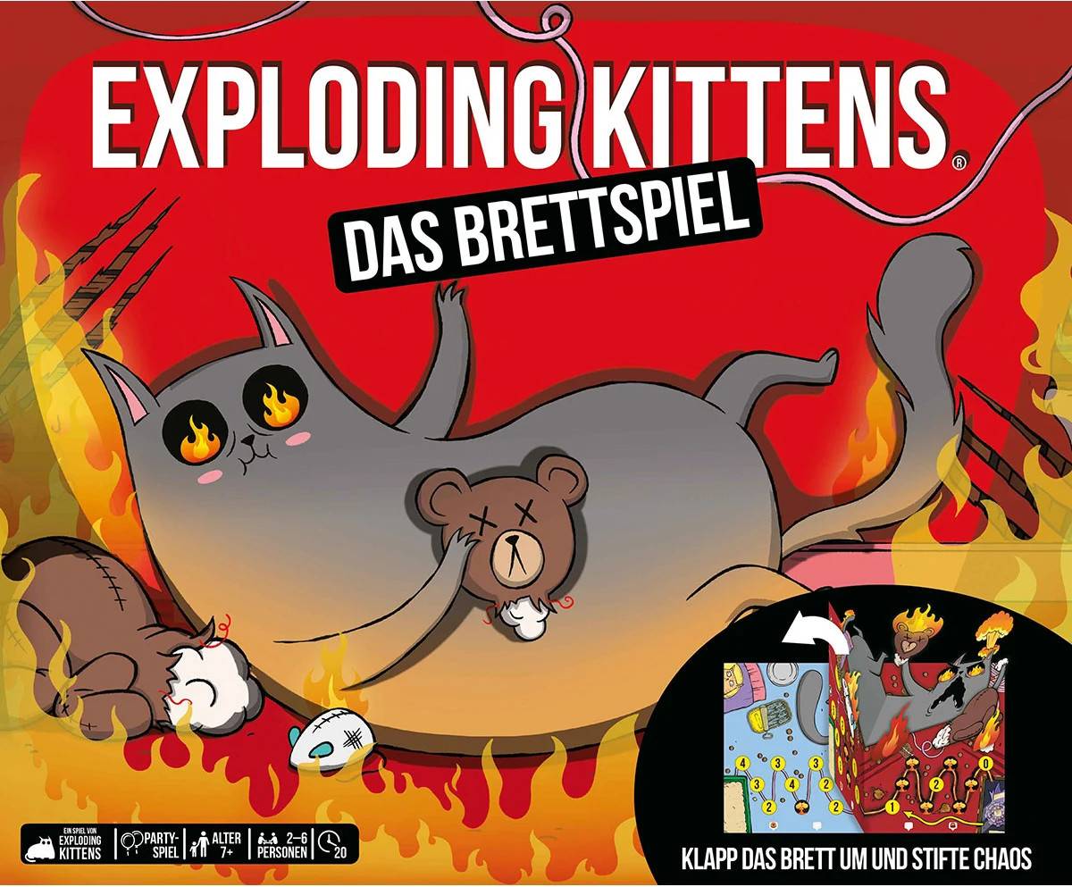 Exploding Kittens Das Brettspiel