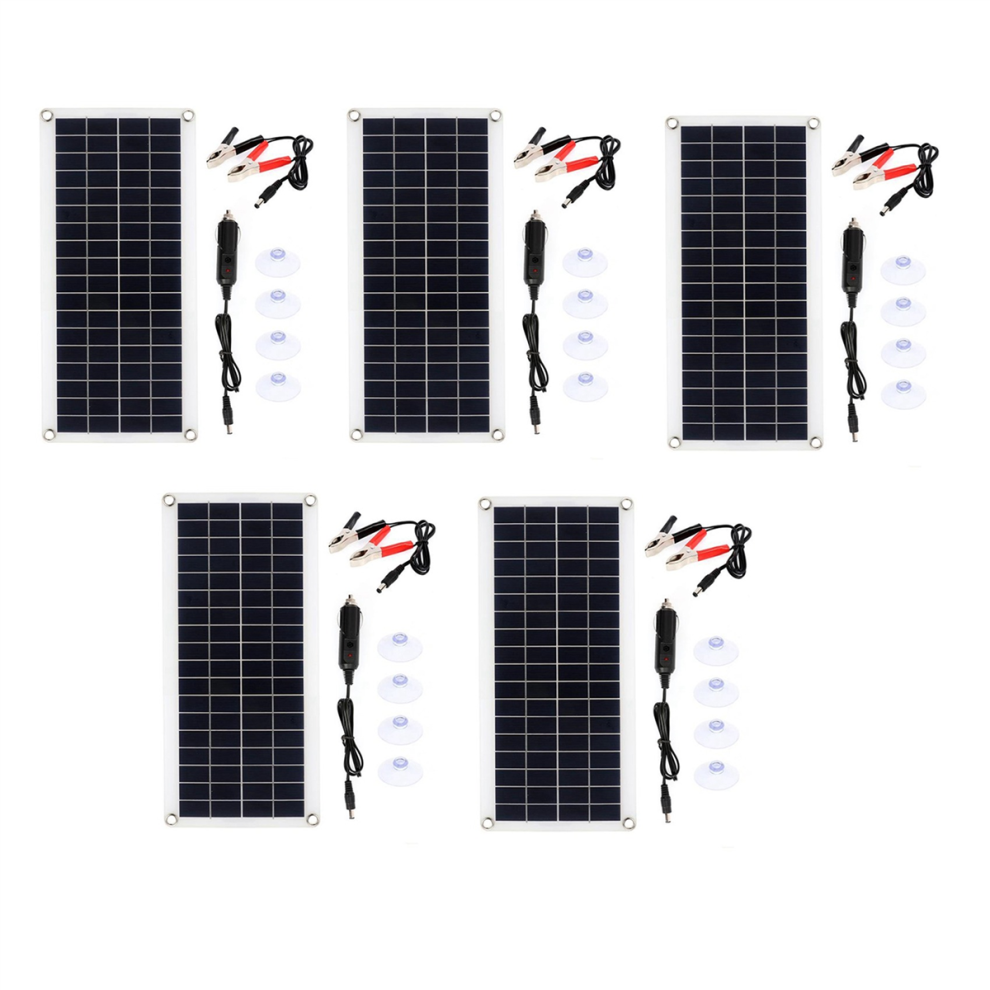 15W Solar Panel 12-18V for Phone RV