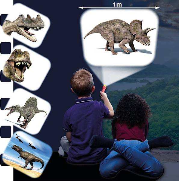 Dinosaur Torch Projector