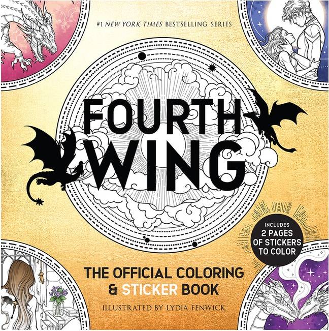 Fourth wing Fourth Wing The Official Coloring & Sticker Book