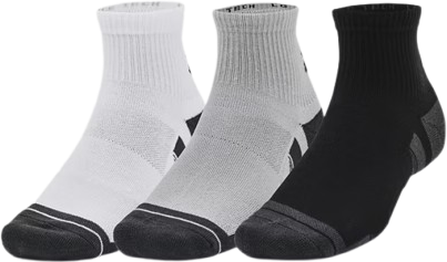 Under Armour Ua Performance Tech 3pk Qtr Mod Gray, Strumpor