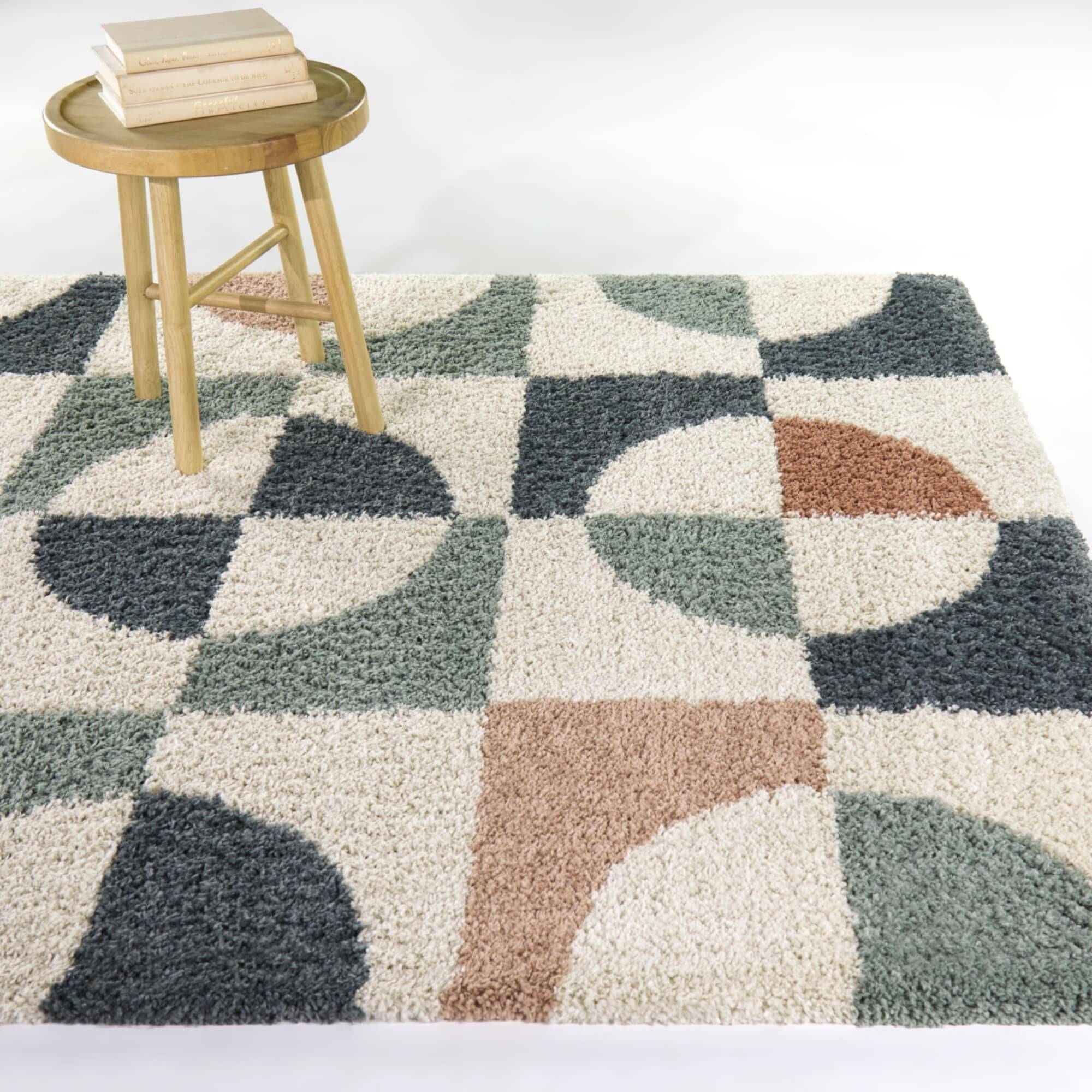 Balta Rugs 7'10" x 10' Geometric Shag Area Rug