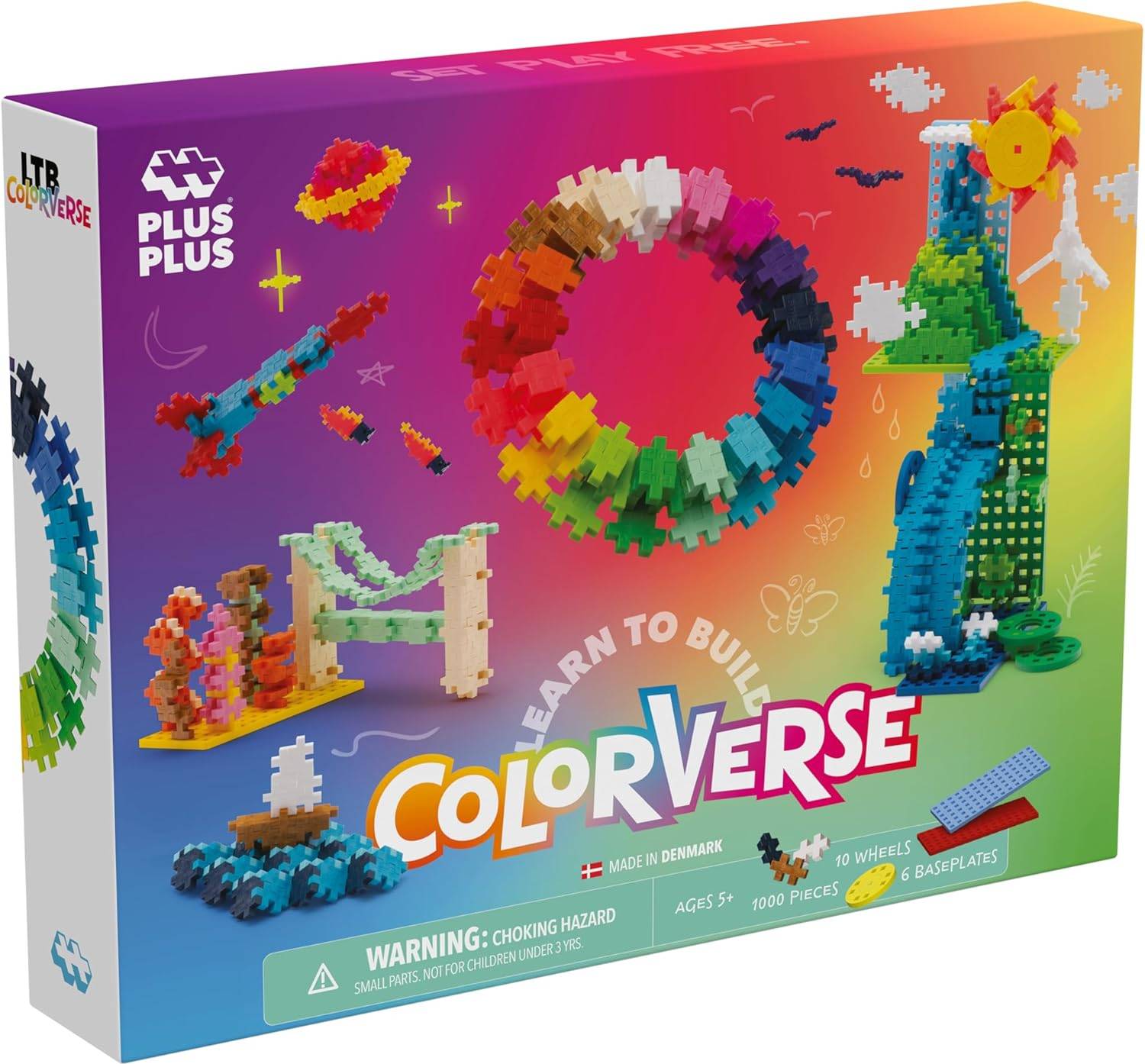 Learn To Build Colorverse Super Set 1000 pcs