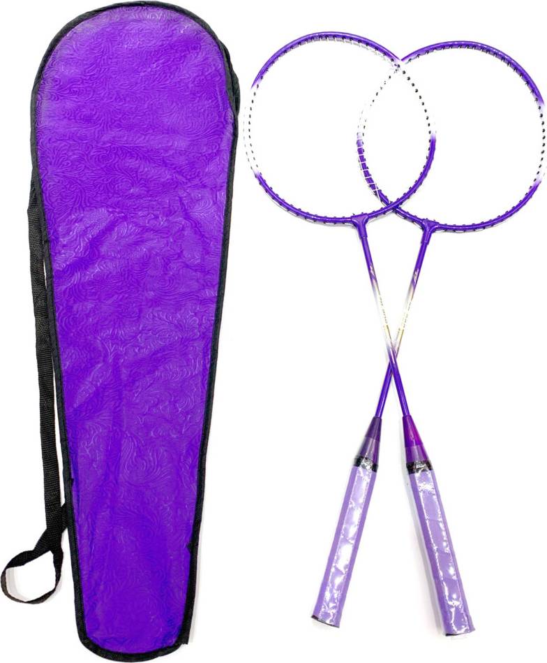Badminton Racket 2 Player Super Light Handle