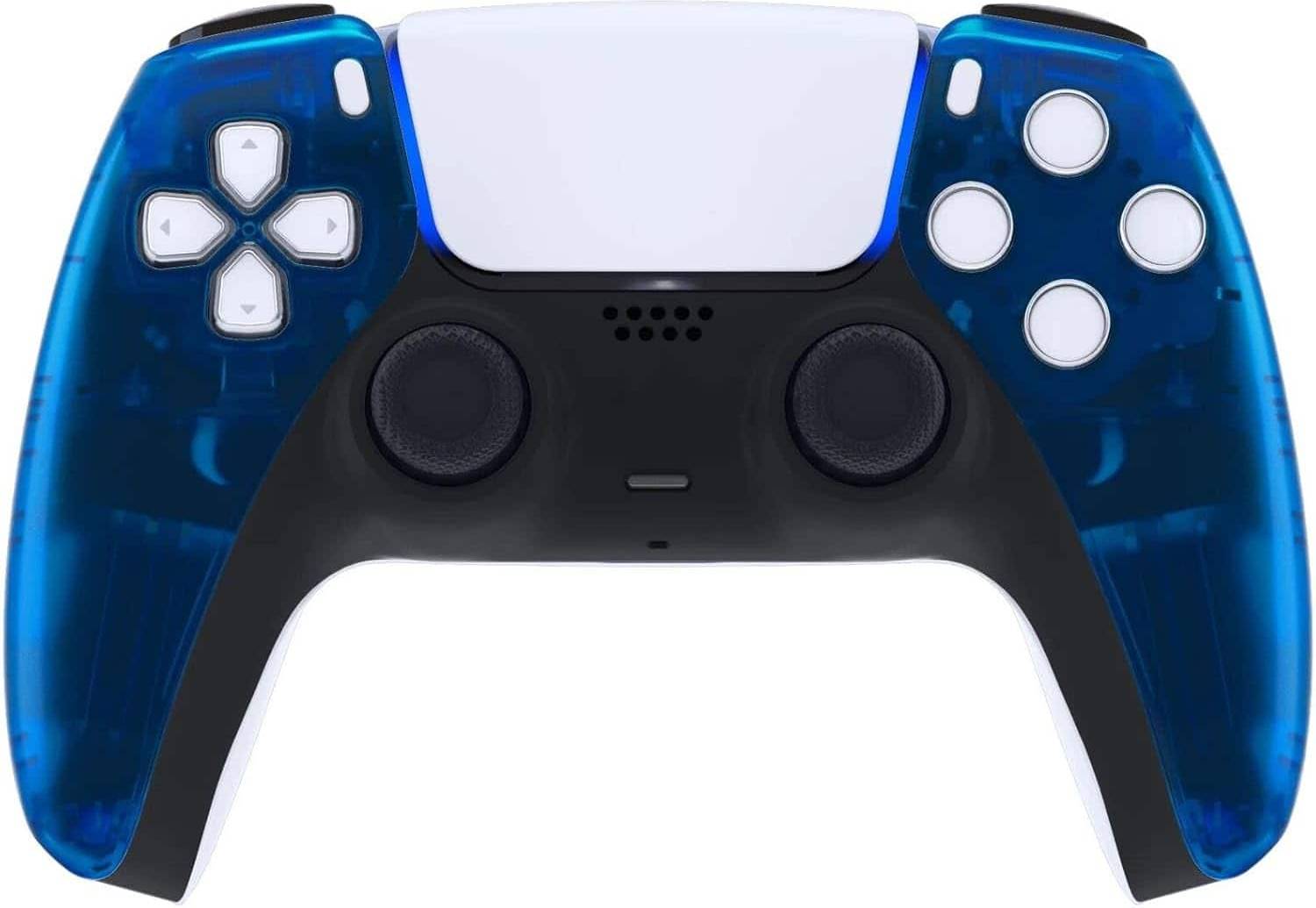 Custom ps5 controller Wireless Custom Controller PS5 Clear Blue