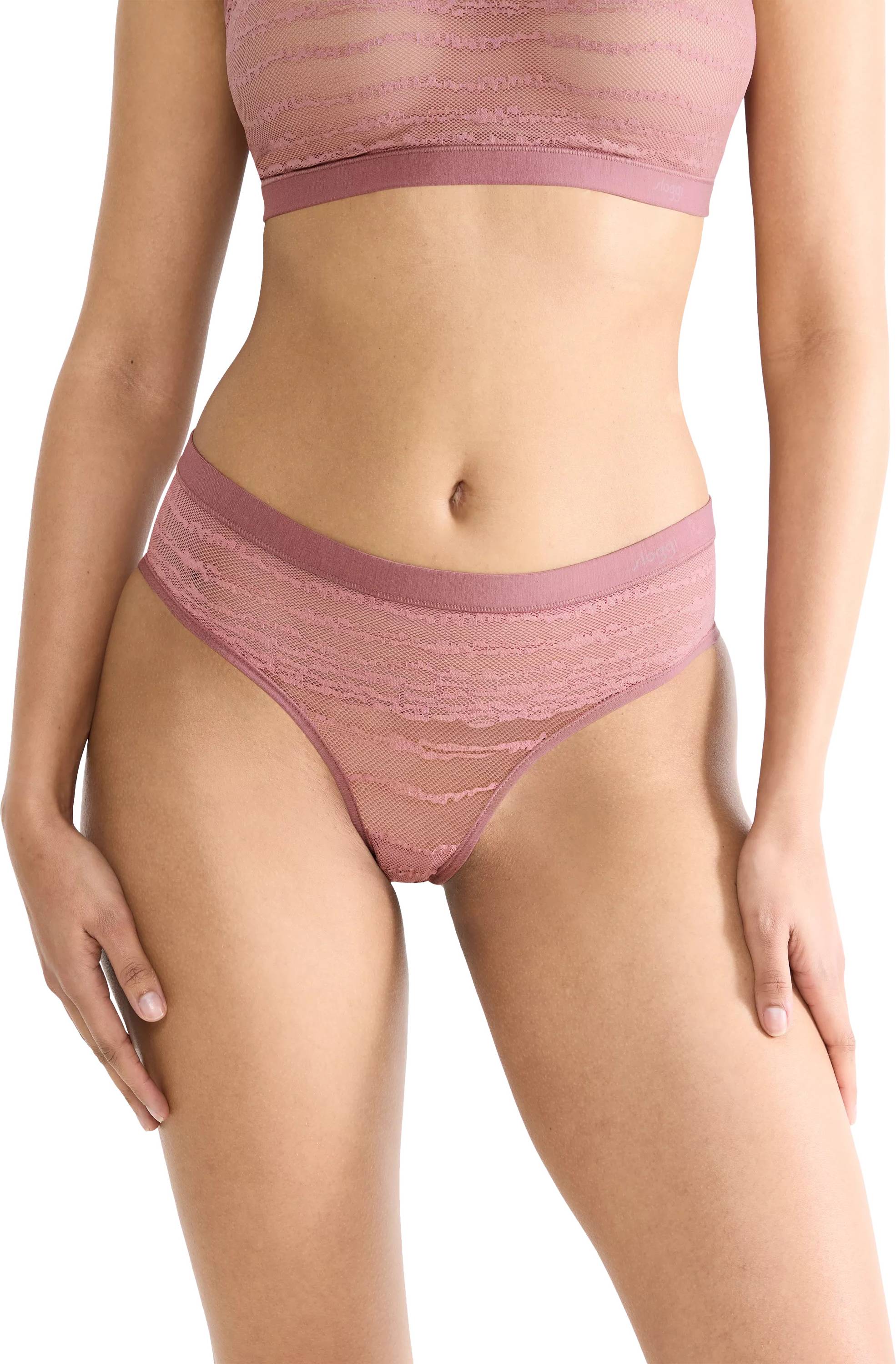 Sloggi Free Evolve Hipster Lace - Rosa