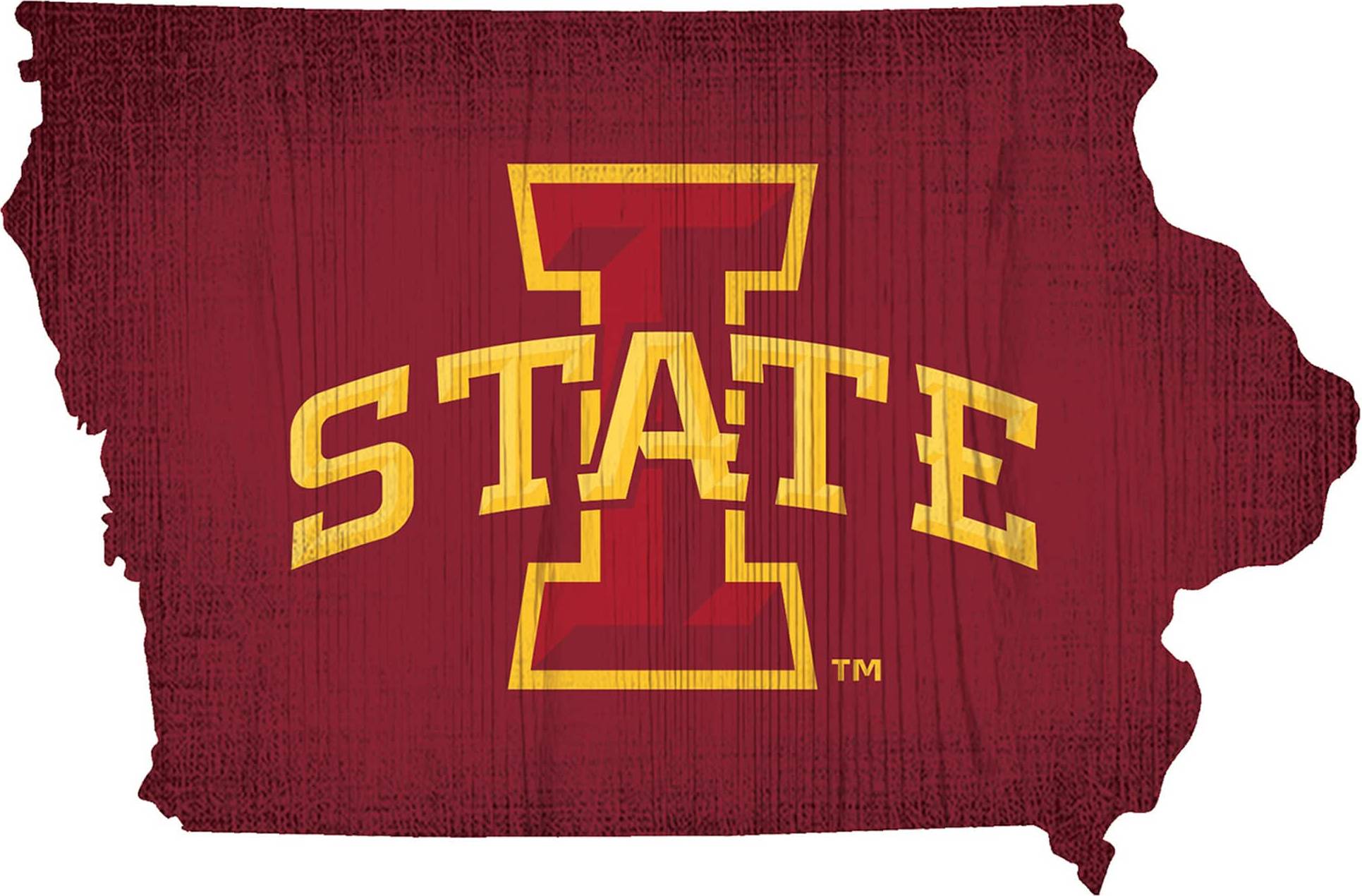 Fan Creations State Cyclones 12 Inch Logo State Sign