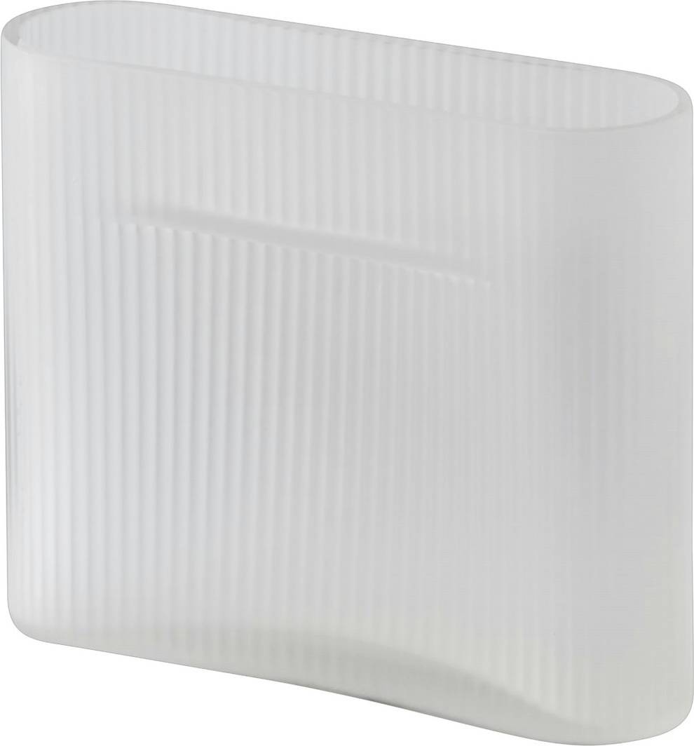 Muuto Ridge White Vase 16.5cm