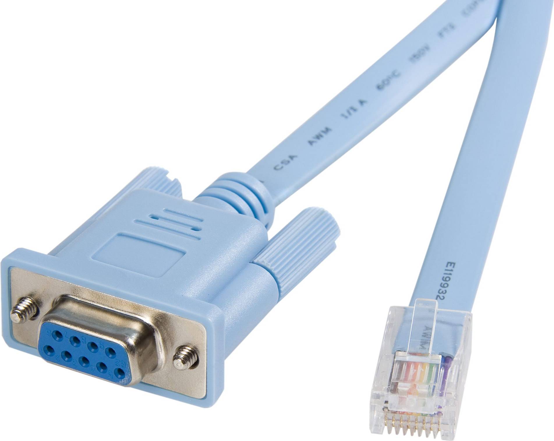 RJ45 - DB-9 VGA Cisco Console Management Router M-F