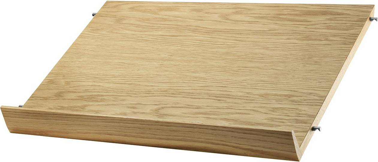 String Magazine Oak Shelf