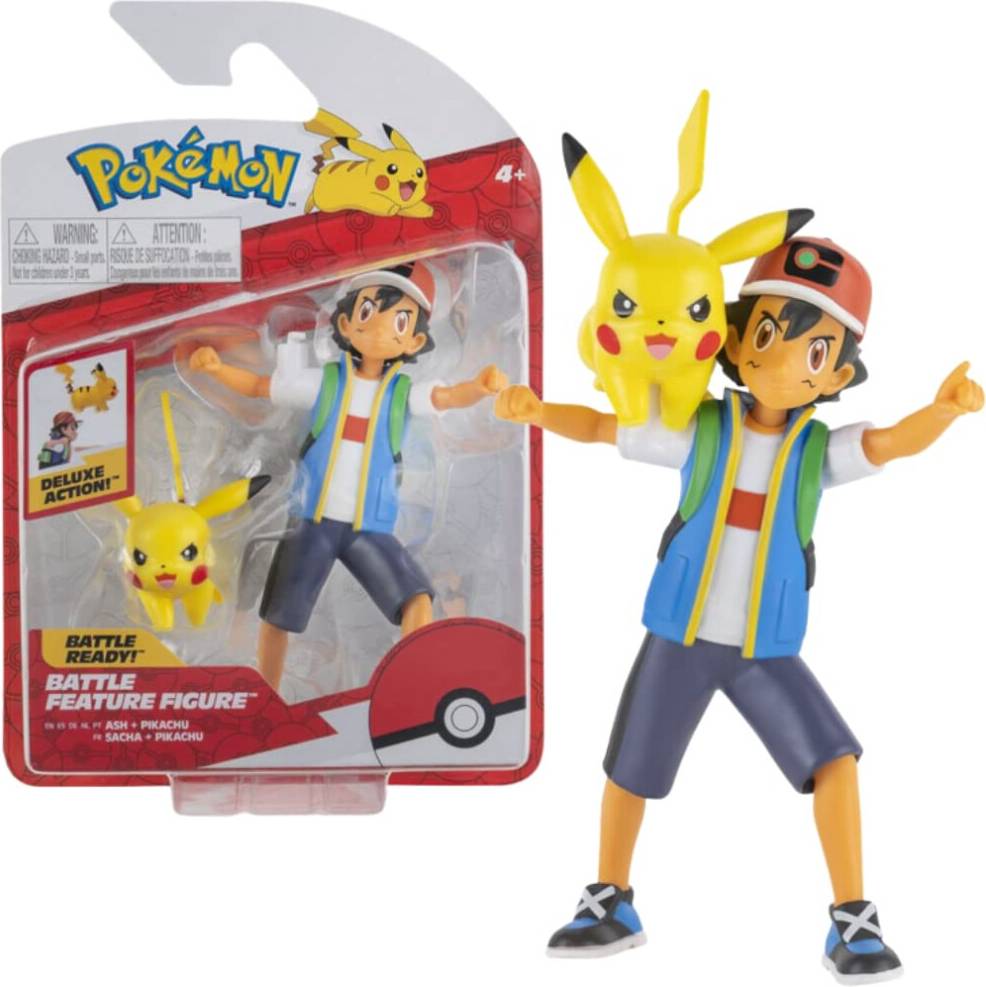 Pokémon 4.5 Inch Feature Battle Action Figure