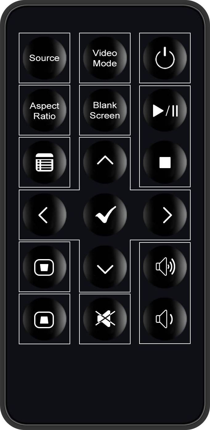 Vinabty Replaced Remote Control IR28012