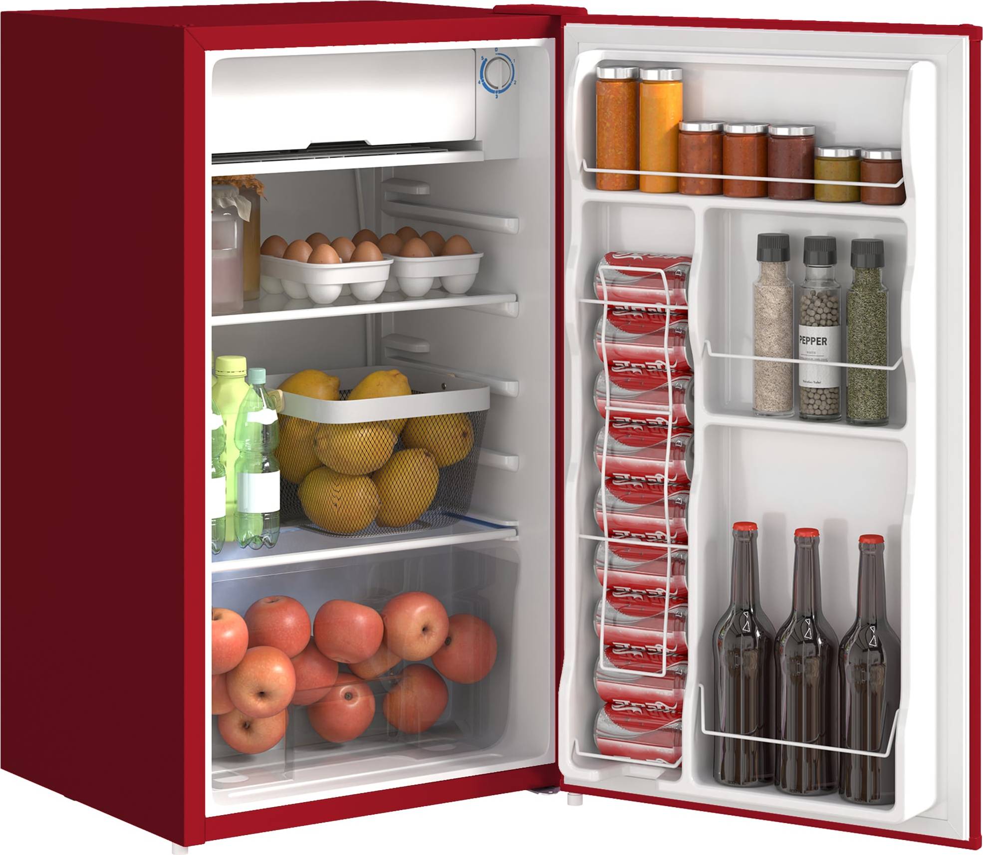Mini freezer Homcom 3.2 Cu.Ft Mini Fridge with Freezer