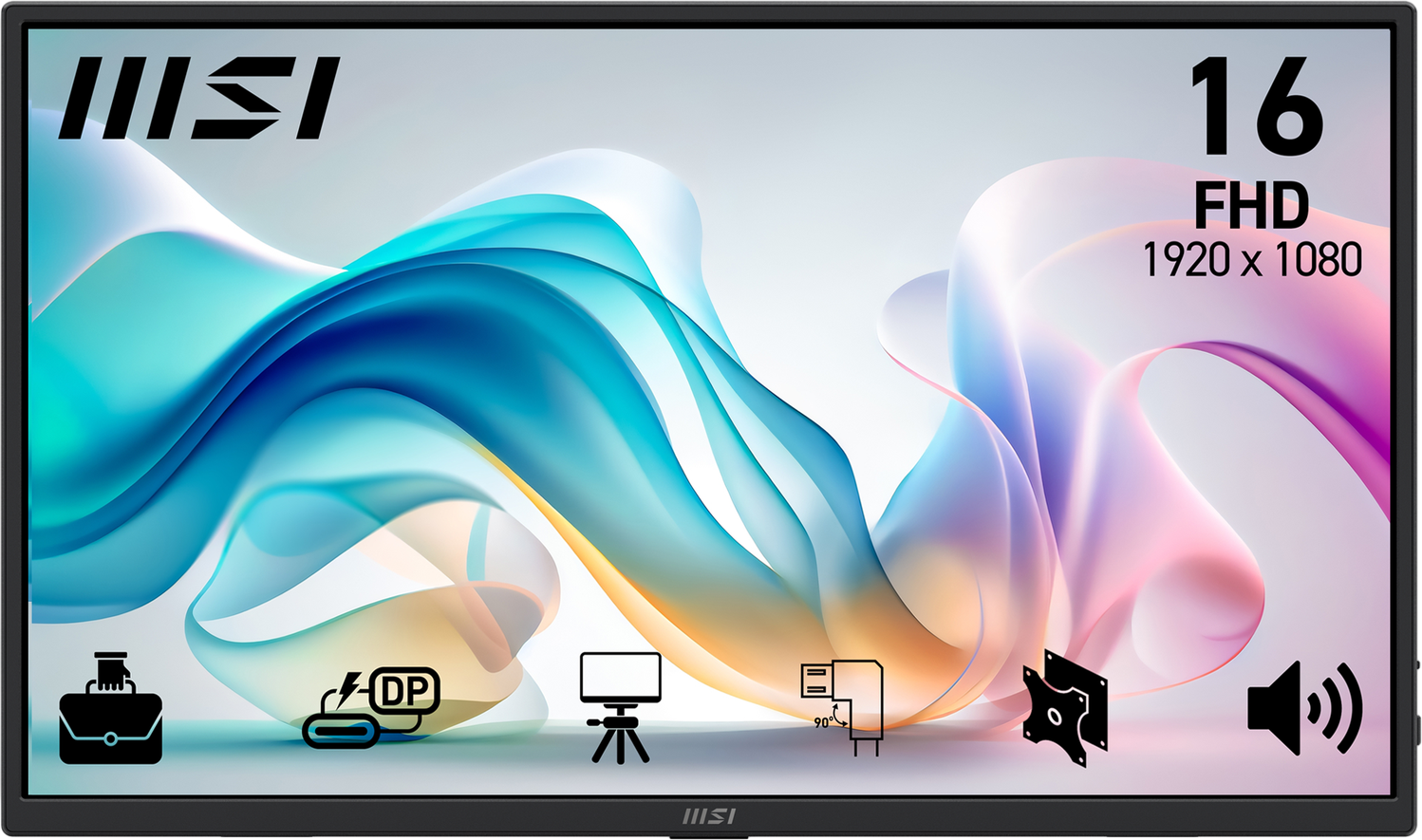 MSI PRO MP165 E6 15.6 Inch FHD IPS LED Screen