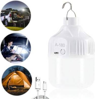 Shein USB Rechargeable LED Bulb Portable Lamp