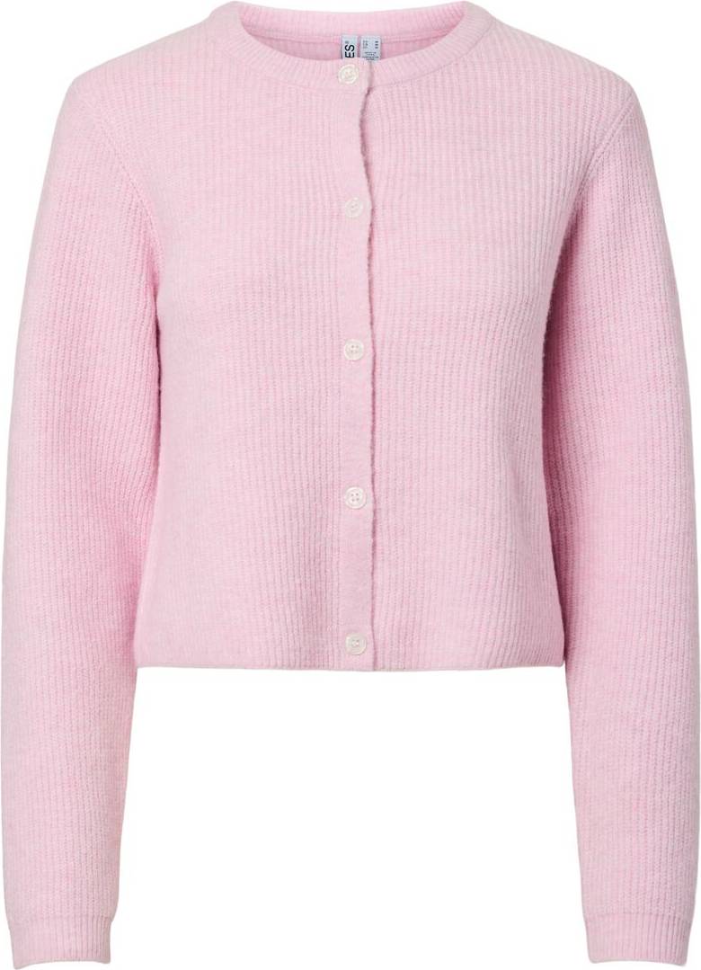 Pieces Pcsilly Stickad Kofta - Rosa