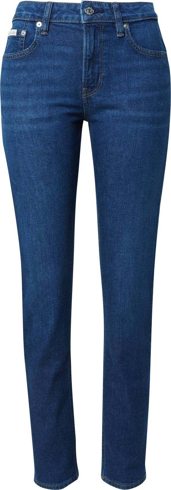 Calvin Klein Jeans Mid Rise Slim - Blue